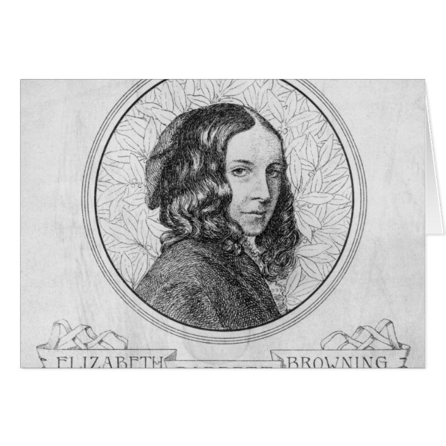 Portrait of Elizabeth Barrett Browning (Front Horizontal)