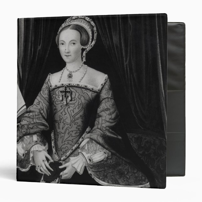 Portrait of Elizabeth I when Princess  c.1546 Binder (Front/Inside)