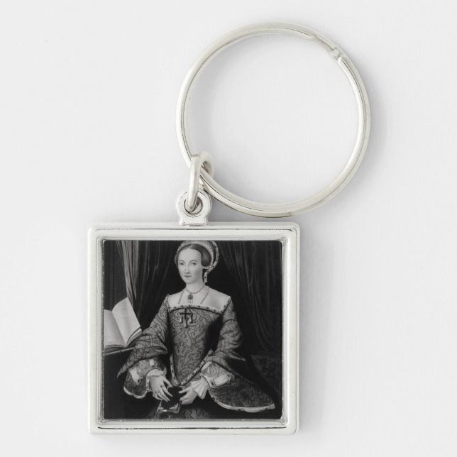 Portrait of Elizabeth I when Princess  c.1546 Keychain (Front)