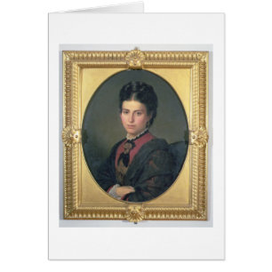 Portrait of Emilia Sampieri, 1870 (oil on canvas)