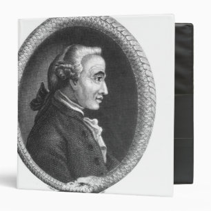 Portrait of Emmanuel Kant 2 Binder