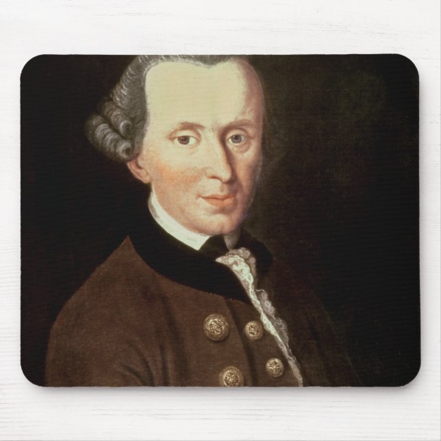 Portrait of Emmanuel Kant Mouse Pad (Front)