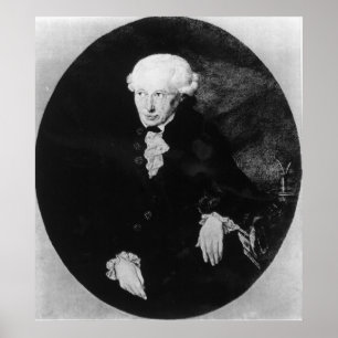 Portrait of Emmanuel Kant Poster