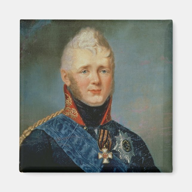 Portrait of Emperor Alexander I Magnet (Front)