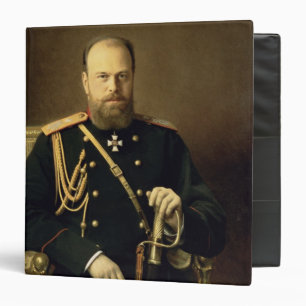 Portrait of Emperor Alexander III  1886 Binder