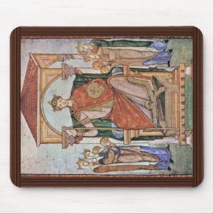 Portrait Of Emperor Otto Ii, With The Symbols Of Mouse Pad