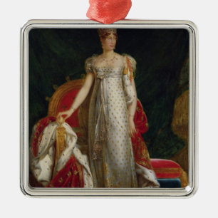 Portrait of Empress Marie Louise  of France Metal Ornament