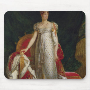 Portrait of Empress Marie Louise of France Mouse Pad