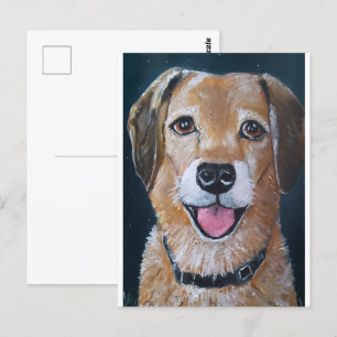 Portrait of Engué Painting by Alfred Fox Postcard