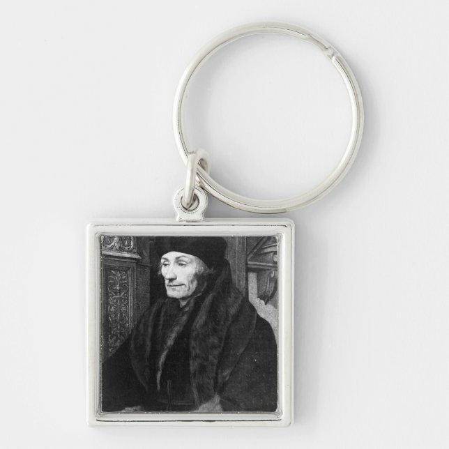 Portrait of Erasmus Keychain (Front)