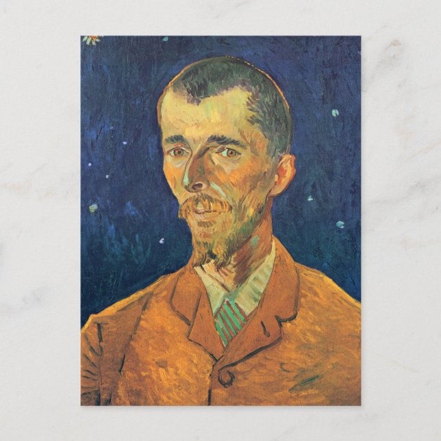 Portrait of Eugene Boch by Vincent van Gogh Postcard (Front)