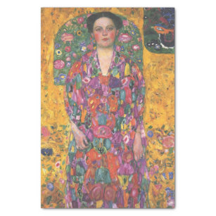 Portrait of Eugenia Primavesi by Gustav Klimt Tissue Paper