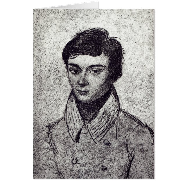 Portrait of Evariste Galois (Front)