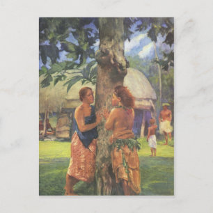 'Portrait of Faase' - John LaFarge Postcard