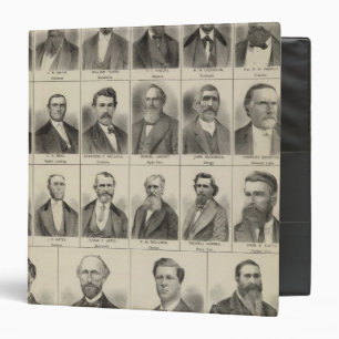 Portrait of Farmer Frank Meachum, Minnesota Binder