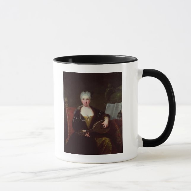 Portrait of Faustina Bordoni, Handel's singer Mug (Right)