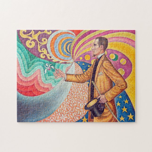Portrait of Felix Feneon, Signac Jigsaw Puzzle (Horizontal)