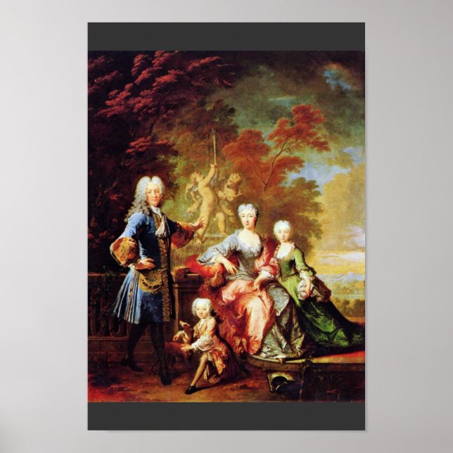 Portrait Of Ferdinand Adolf Graf Von Plettenberg Poster (Front)