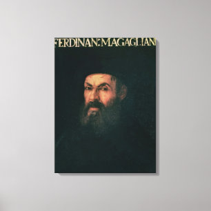 Portrait of Ferdinand Magellan Canvas Print