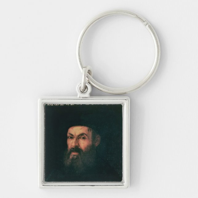 Portrait of Ferdinand Magellan Keychain (Front)