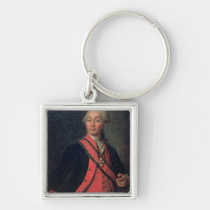 Portrait of Field Marshal Generalissimo Keychain