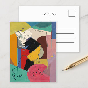 Portrait of Florent Schmitt Albert Gleizes Postcard