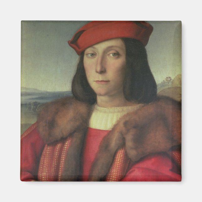 Portrait of Francesco della Rovere, Duke of Urbino Magnet (Front)