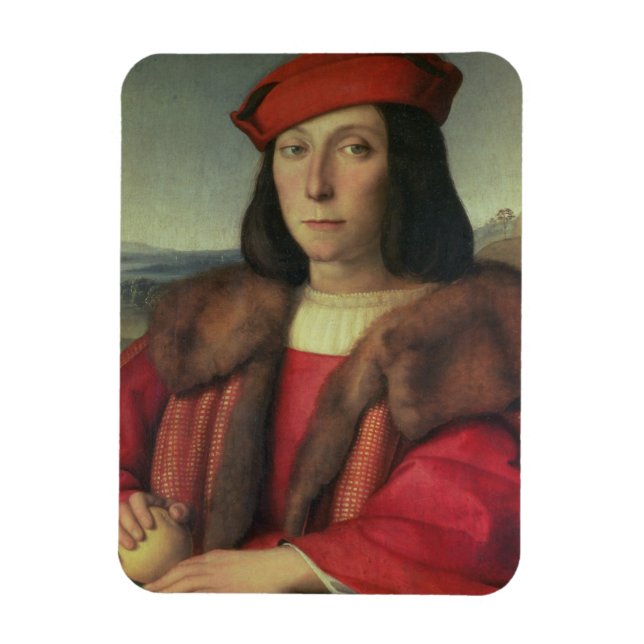 Portrait of Francesco della Rovere, Duke of Urbino Magnet (Vertical)