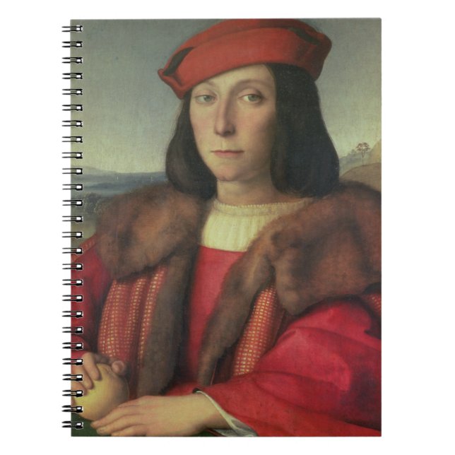 Portrait of Francesco della Rovere, Duke of Urbino Notebook (Front)