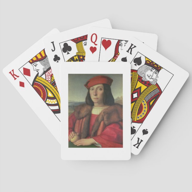 Portrait of Francesco della Rovere, Duke of Urbino Playing Cards (Back)