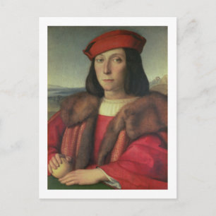 Portrait of Francesco della Rovere, Duke of Urbino Postcard