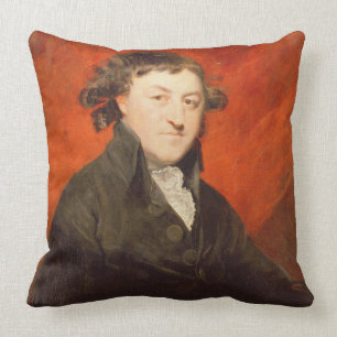 Portrait of Francis Hargrave (1741-1821), 1787 (oi Throw Pillow