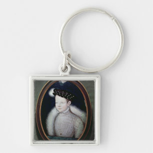 Portrait of Francis II as Dauphin of France Keychain