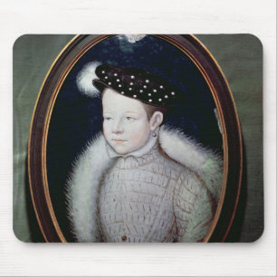 Portrait of Francis II as Dauphin of France Mouse Pad