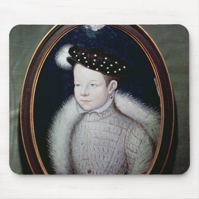Portrait of Francis II  as Dauphin of France Mouse Pad (Front)
