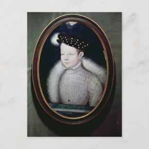 Portrait of Francis II  as Dauphin of France Postcard
