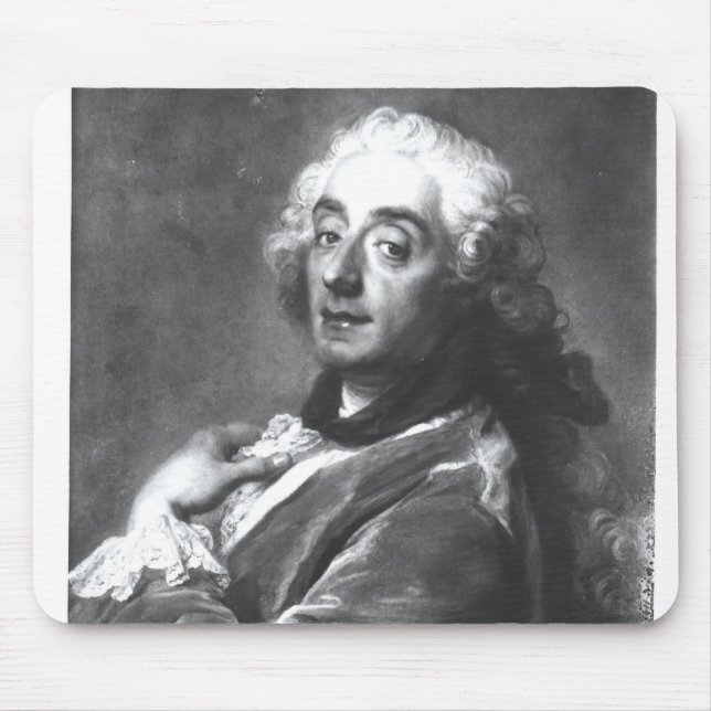 Portrait of Francois Boucher  1741 Mouse Pad (Front)