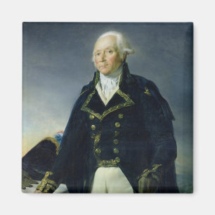 Portrait of Francois-Christophe Kellermann Magnet