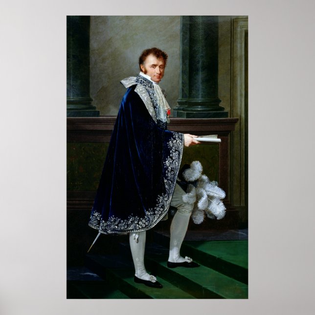 Portrait of Francois-Nicolas Mollien  1806 Poster (Front)