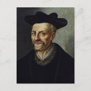 Portrait of Francois Rabelais Postcard