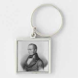 Portrait of Francois Xavier Bichat Keychain