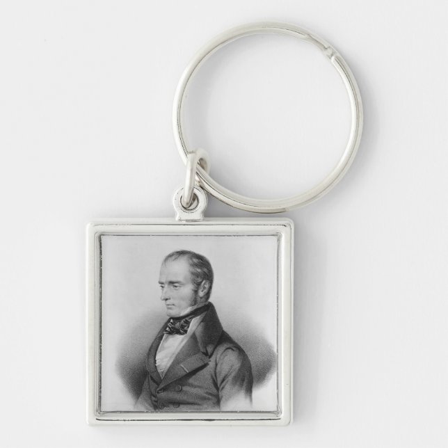 Portrait of Francois Xavier Bichat Keychain (Front)