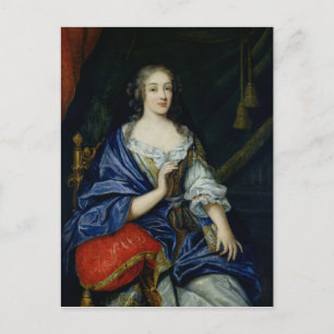 Portrait of Francoise-Louise de la Baume le Blanc Postcard