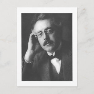 Portrait of Frank Bridge (1879-1941) (b/w photo) Postcard