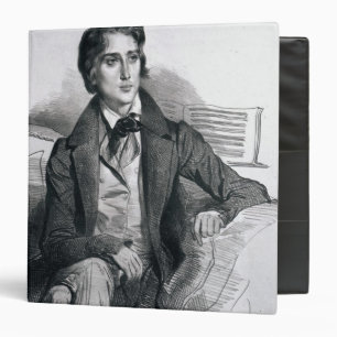 Portrait of Franz Liszt  August 1832 Binder