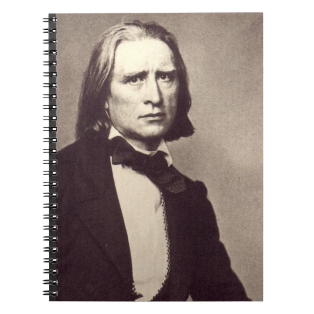 Portrait of Franz Liszt Notebook (Front)