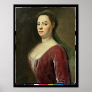 Portrait of Frau Denner Poster