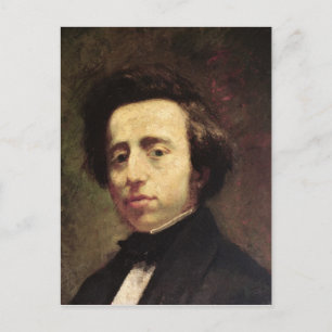 Portrait of Frederic Chopin 2 Postcard