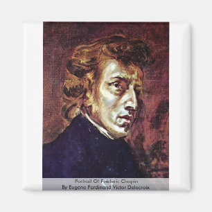 Portrait Of Frédéric Chopin Magnet