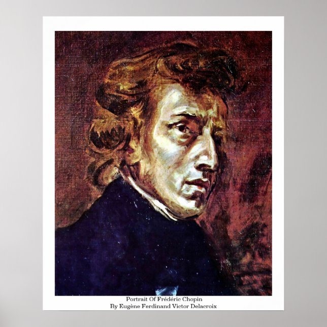 Portrait Of Frédéric Chopin Poster (Front)